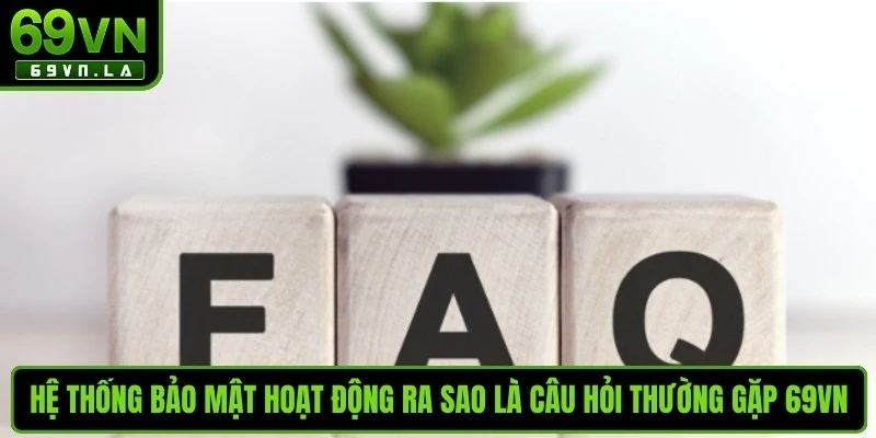 Hệ thống bảo mật hoạt động ra sao là câu hỏi thường gặp 69VN